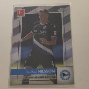 Joakim Nilsson Soccer Trading Card